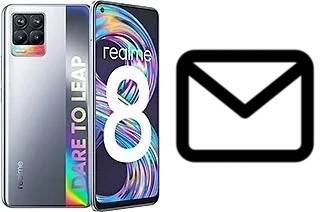 Configurar correio em Realme 8