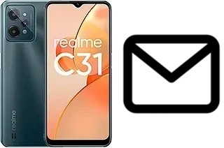 Configurar correio em Realme C31