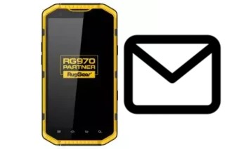 Configurar correio em RugGear RG970 Partner