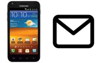 Configurar correio em Samsung Galaxy S II Epic 4G Touch