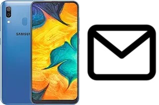 Configurar correio em Samsung Galaxy A30