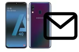 Configurar correio em Samsung Galaxy A40s