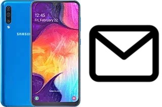 Configurar correio em Samsung Galaxy A50