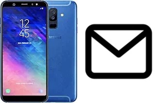 Configurar correio em Samsung Galaxy A6+ (2018)