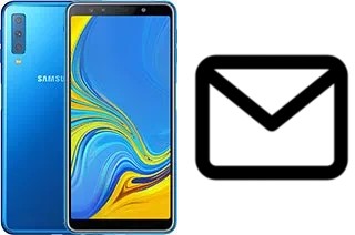 Configurar correio em Samsung Galaxy A7 (2018)