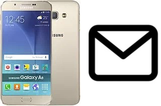 Configurar correio em Samsung Galaxy A8 SM-A800F