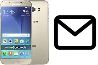 Configurar correio em Samsung Galaxy A8 Duos