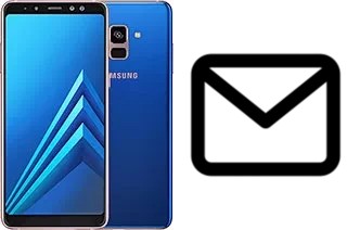 Configurar correio em Samsung Galaxy A8+ (2018)