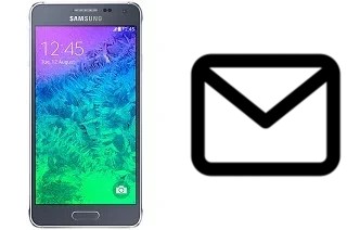 Configurar correio em Samsung Galaxy Alpha (S801)