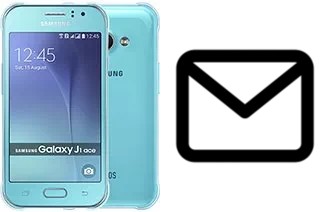 Configurar correio em Samsung Galaxy J1 Ace