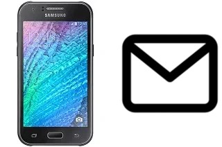 Configurar correio em Samsung Galaxy J1