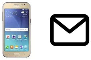 Configurar correio em Samsung Galaxy J2 DTV