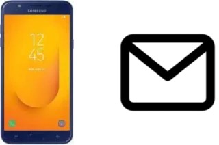 Configurar correio em Samsung Galaxy J7 Duo (2018)