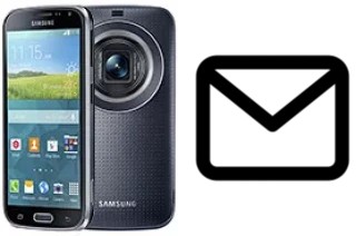 Configurar correio em Samsung Galaxy K zoom