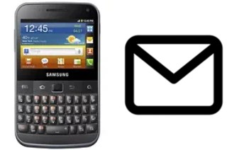 Configurar correio em Samsung Galaxy M Pro B7800