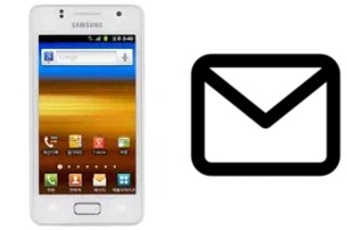 Configurar correio em Samsung Galaxy M Style M340S