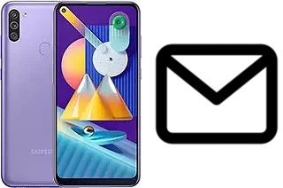 Configurar correio em Samsung Galaxy M11