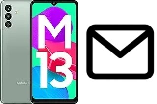 Configurar correio em Samsung Galaxy M13 (India)