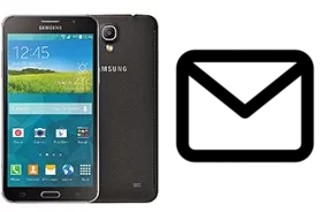 Configurar correio em Samsung Galaxy Mega 2