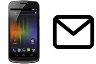 Configurar correio em Samsung Galaxy Nexus I9250