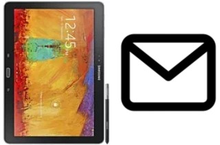 Configurar correio em Samsung Galaxy Note 10.1 (2014 Edition)