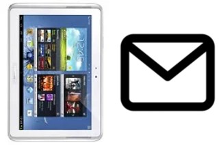 Configurar correio em Samsung Galaxy Note 10.1 N8000