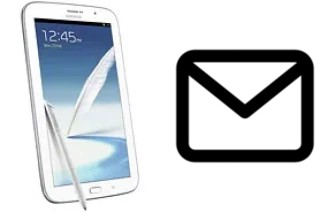 Configurar correio em Samsung Galaxy Note 8.0 Wi-Fi