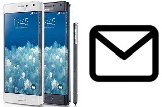 Configurar correio em Samsung Galaxy Note Edge