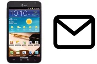 Configurar correio em Samsung Galaxy Note I717