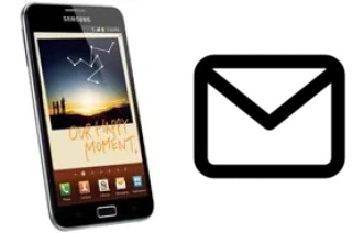 Configurar correio em Samsung Galaxy Note N7000