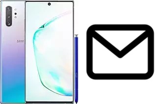 Configurar correio em Samsung Galaxy Note10+