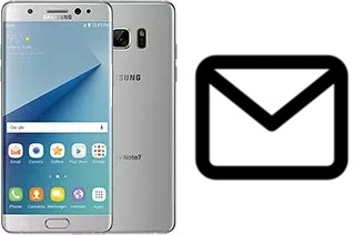 Configurar correio em Samsung Galaxy Note7 (USA)