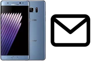 Configurar correio em Samsung Galaxy Note7