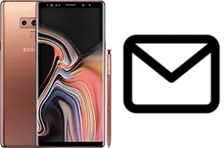 Configurar correio em Samsung Galaxy Note9