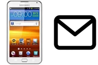 Configurar correio em Samsung Galaxy Player 70 Plus