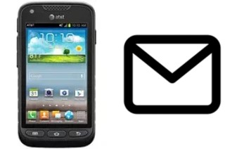 Configurar correio em Samsung Galaxy Rugby Pro I547