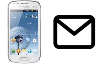 Configurar correio em Samsung Galaxy S Duos S7562