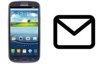 Configurar correio em Samsung Galaxy S III I747