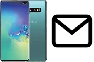 Configurar correio em Samsung Galaxy S10+