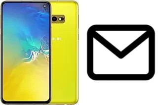 Configurar correio em Samsung Galaxy S10e