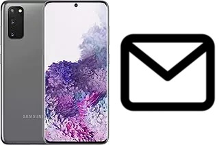 Configurar correio em Samsung Galaxy S20
