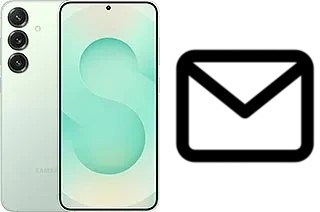 Configurar correio em Samsung Galaxy S25+