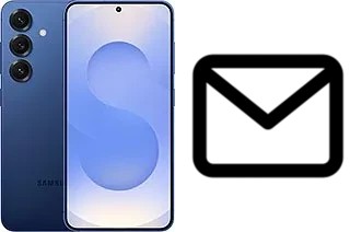 Configurar correio em Samsung Galaxy S25