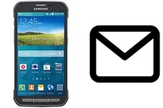 Configurar correio em Samsung Galaxy S5 Active