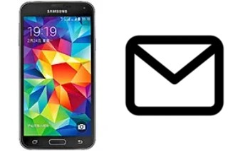 Configurar correio em Samsung Galaxy S5 Duos