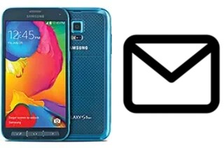 Configurar correio em Samsung Galaxy S5 Sport