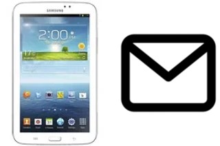 Configurar correio em Samsung Galaxy Tab 3 7.0 WiFi