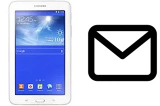 Configurar correio em Samsung Galaxy Tab 3 lite