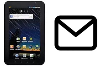 Configurar correio em Samsung Galaxy Tab CDMA P100