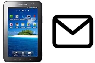 Configurar correio em Samsung P1000 Galaxy Tab